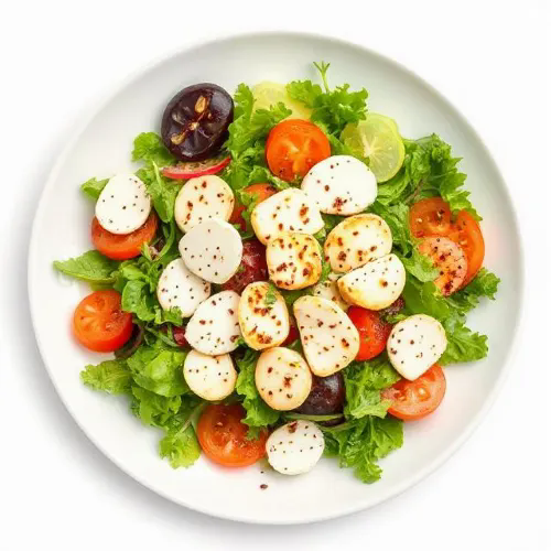 Halloumi Salad 
